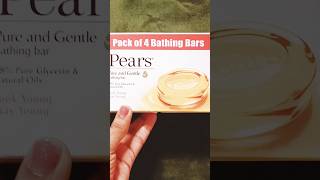 Pears soap review pure and Gentle bathing bar 98 pure Glycerine amp Natural oil skincare ytshorts [upl. by Verene488]