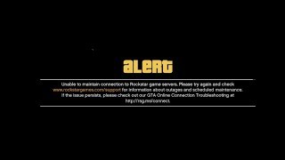 GTA 5 UNABLE TO MAINTAIN CONNECTION TO ROCKSTAR GAME SERVERS ERROR 31119 [upl. by Octavian893]