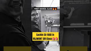 Sachin Sir Raid in Rajwant Sir Class🚨🚨 jeewallah shorts pw physicswallah [upl. by Ddene]