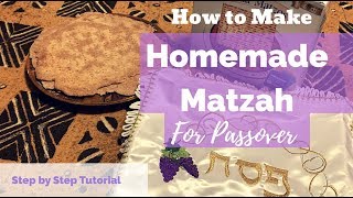 How to make Matzah Unleavened Bread for Passover [upl. by Attekal]