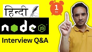 Nodejs  HINDI  Top 30 Interview Questions and Answers for Beginners [upl. by Anagrom]