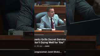 Congressman Moskowitz Explains Consequences news maga moskowitz secretservice [upl. by Branch61]