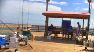 Vlog of Awesome  Fishing on Rodanthe Pier [upl. by Salamanca]