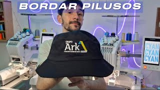 Como bordar pilusos y gorras con Brother PR 6506801080 [upl. by Assirolc]