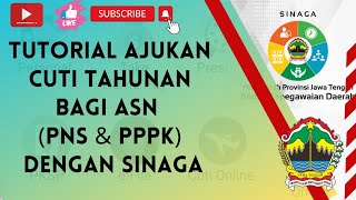 Pengajuan Cuti Tahunan ASN JATENG PNS amp PPPK asn pppk [upl. by Haibot553]