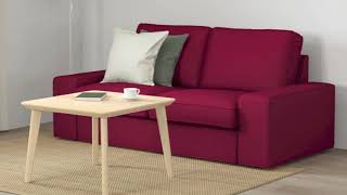 Ikea Sofa Kivik 2 Seat Assembly Timelapse [upl. by Ayekehs]