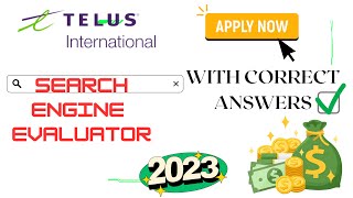 Search Engine Evaluator  With Correct Answers  Telus International [upl. by Nani]