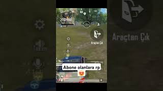 Abone olanlara rp❤️‍🩹 pubgmobile pubg [upl. by Akehsar]