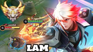 Honor of Kings Lam How To Play Gameplay Rank Grandmaster [upl. by Cavan]