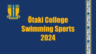 Otaki College  Swimming Sports 2024 [upl. by Ydne]