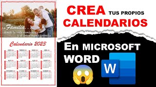 Crea tus CALENDARIOS PERSONALIZADOS 2023 AndyStifler97 [upl. by Maxwell]