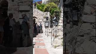 Explore the Enchanting Village of Eze France  Stunning 4K Walking Tour [upl. by Valentina]