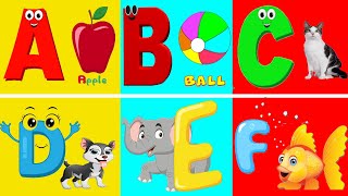 a for apple b for ball  Abcd Song I Abcd Rhymes I Abc Song Nursery Rhymes I Kids Class in Bangla [upl. by Nerrej748]