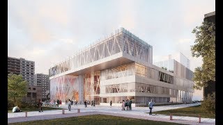 Un futur centre sportif de haut niveau [upl. by Enilemme]