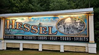 Hessel Michigan Wooden Boat Show2016  39th Les Cheneauax Islands [upl. by Janetta]