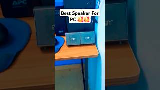 Best Speaker for PC shorts ytshorts minivlog song AdarshTechb34 [upl. by Hgielac]