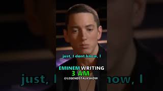 EMINEM Writing 3 AM 😮 [upl. by Annahoj]