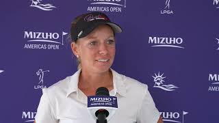 Lauren Hartlage Thursday Flash Interview 2023 Mizuho Americas Open [upl. by Maybelle149]