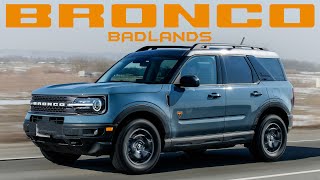 2021 Ford Bronco Sport Badlands Review  RUGGED [upl. by Gertrude927]