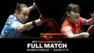 FULL MATCH  Mima Ito vs Satsuki Odo  WS R16  WTTFukuoka 2024 [upl. by Keon]