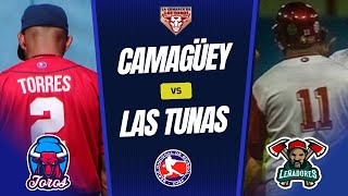 Camagüey vs Las Tunas 5to juego Serie Nacional [upl. by Llevaj]