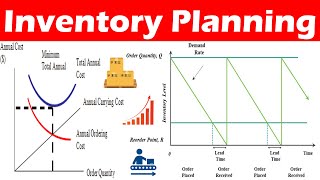 Basic Concepts of Inventory Planning EOQ calculation Continuous amp Periodic Ordering Model [upl. by Amsirak987]