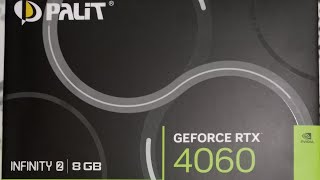 Palit GEFORCE RTX 4060 infinity 2 inceleme [upl. by Nadnerb]