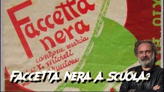 Faccetta nera a scuola Io la faccio sentire [upl. by Garcon749]