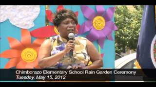 Chimborazo Elementary School Storm Water Rain Garden Ceremony [upl. by Mancino348]