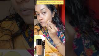 Mac studio radiance serum foundation review shortvideo makeuptutorial macfoundation reels [upl. by Burnley]