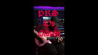 Prs Vs Gibson Tone [upl. by Sihtam]