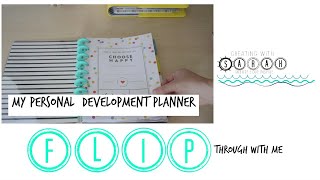 Classic Happy Planner Flip through  Personal Development Planner  Planner 2019 [upl. by Yesnnyl]