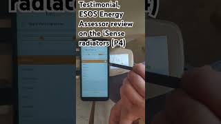 Testimonial ESOS Energy Assessor review on the iSense Smart Radiators INTELLI HEAT [upl. by Dranik889]