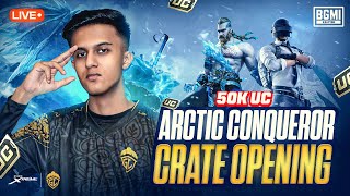 50K UC Arctic Conqueror Crate Opening  GodLSIMP is Back💛 [upl. by Kutzenco814]