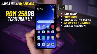 CUMA 1 JUTAAN  7 REKOMENDASI HP ROM 256GB TERMURAH 2024 [upl. by Glarum382]