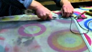 How to Rescreen a Window Screen  Window Screen Repair  How To Screen Windows [upl. by Anier]