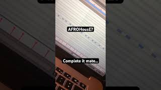 Completed it mate afrohouse [upl. by Aiynat]