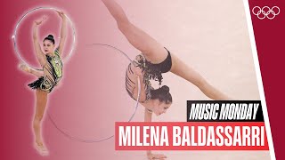 🇮🇹Italys Milena Baldassarris Hoop Performance at Tokyo 2020 [upl. by Quentin]