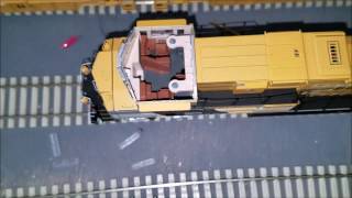 The Real Review Of Athearn Genesis SD70ACe Catapillar ampamp Demo 1201 ampamp 1202 [upl. by Etennaej]