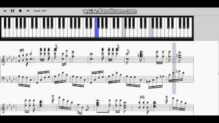 Surgam identidem  Puella Magi Madoka Magica Piano sheet [upl. by Arised709]