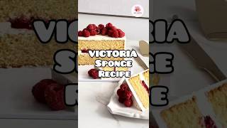 How to make Victoria sponge cake  How to make sponge cake at home  Classic Victoria sponge Cake [upl. by Yelrihs]