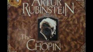 Arthur Rubinstein  Chopin Mazurka Op 24 No 3 [upl. by Aicil]