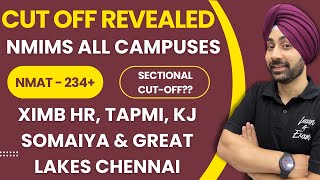 NMIMS All Campuses XIMB HR TAPMI KJ Somaiya Great Lakes Chennai CUTOFF Kitne Score Par Call [upl. by Islaen]