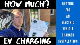 Quoting for Electric Vehicle Charger Installation  How much should I charge [upl. by Ferris]