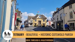 Tetbury Cotswolds  Drive Through amp Walking Tour Of Historic Market Town [upl. by Idram]