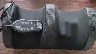 Foot and Calf Massager with Heat Shiatsu Electric Kneading Foot Massager Machine Review [upl. by Ednew213]