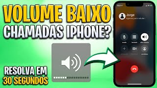 Como Corrigir o iPhone com Volume Baixo nas ChamadasAplicável a iOS17iOS 18 [upl. by Ynohtnaeoj971]