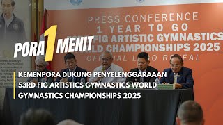 Kemenpora Dukung Penyelenggaraaan 53rd FIG Artistics Gymnastics World Gymnastics Championships 2025 [upl. by Akinna772]