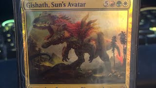 GishathSuns Avatar dinosaur tribal commander Timmy’s favourite deck 🦕 [upl. by Gesner]