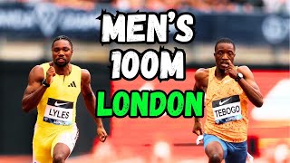 Noah Lyles beat Letsile Tebogo amp Akani Simbine with a PERSONAL RECORD [upl. by Vanhomrigh]